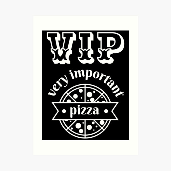 Funny Pizza Wall Art Redbubble - vip for pizza hut tycoon roblox