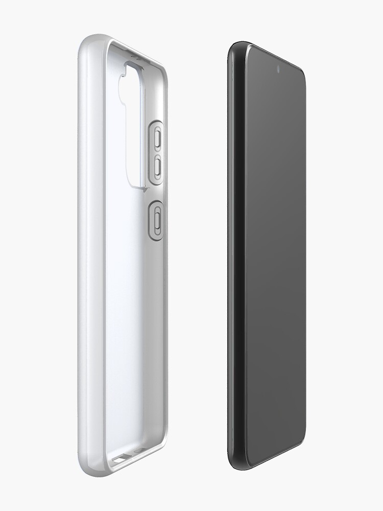 Alternate view of Periwinkle Blue Solid Color Case & Skin for Samsung Galaxy