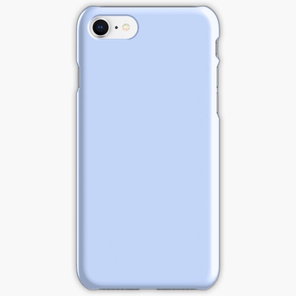 Periwinkle Blue Solid Color iPhone Snap Case