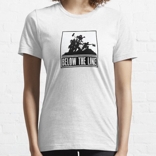 Item preview, Below the Line Logo = Black on White designed and sold by BelowtheLine.