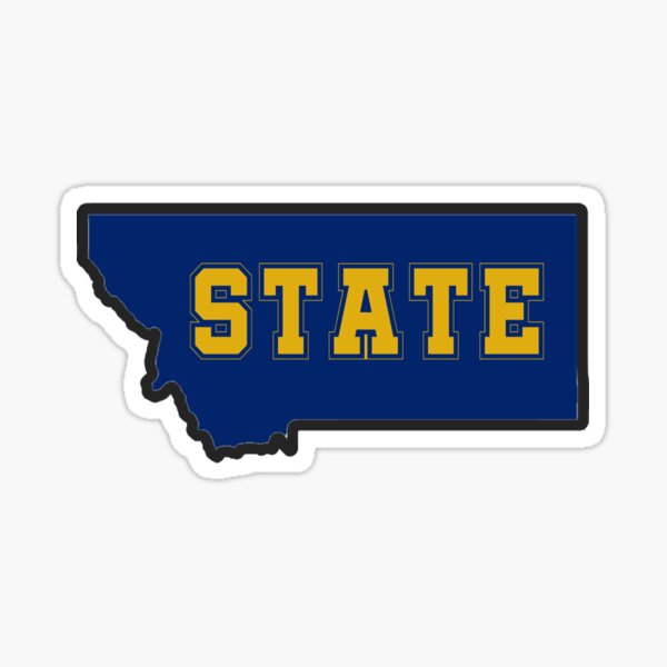 Montana State Sticker