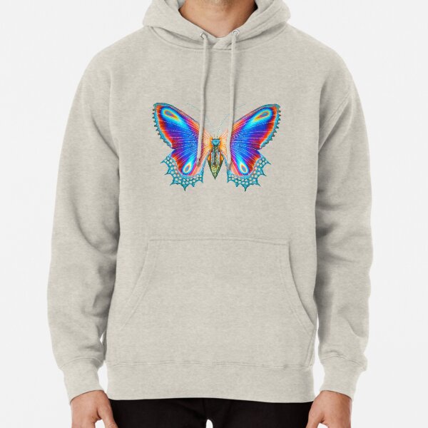 Halsey multicolor 2024 butterfly hoodie