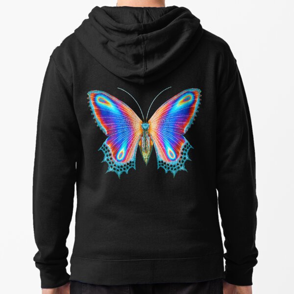 Halsey multicolor hot sale butterfly hoodie