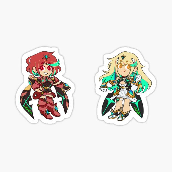 pyra + mythra Sticker