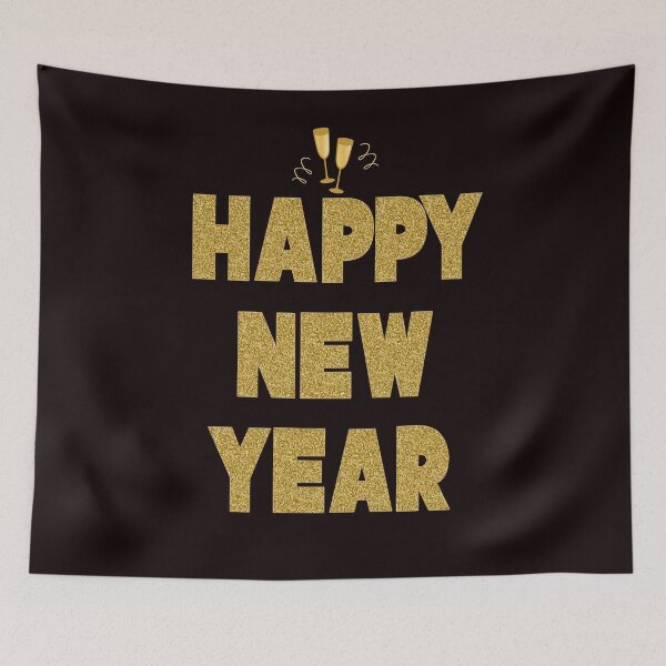 Item preview, Happy New Year 2019 designed and sold by Tetete.