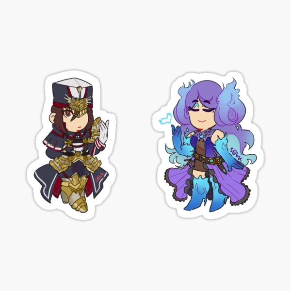 brighid + morag Sticker