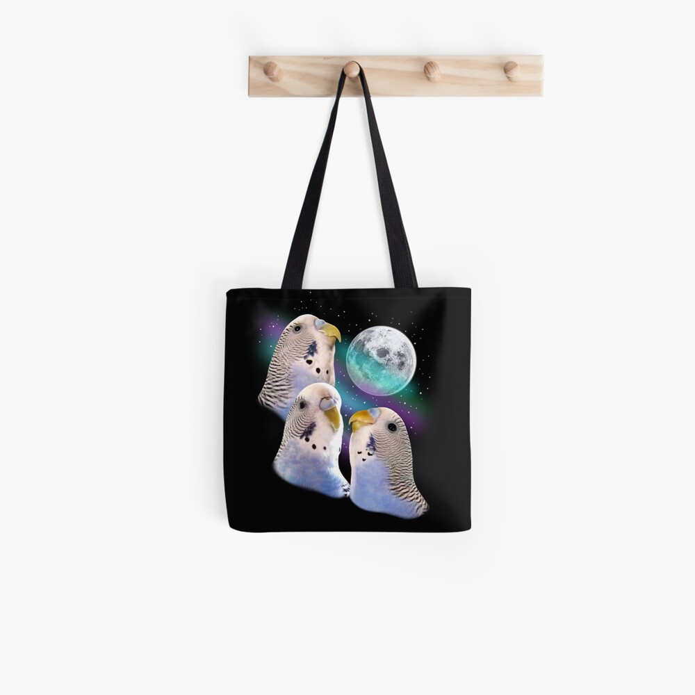 Three Keet Moon Tote Bag