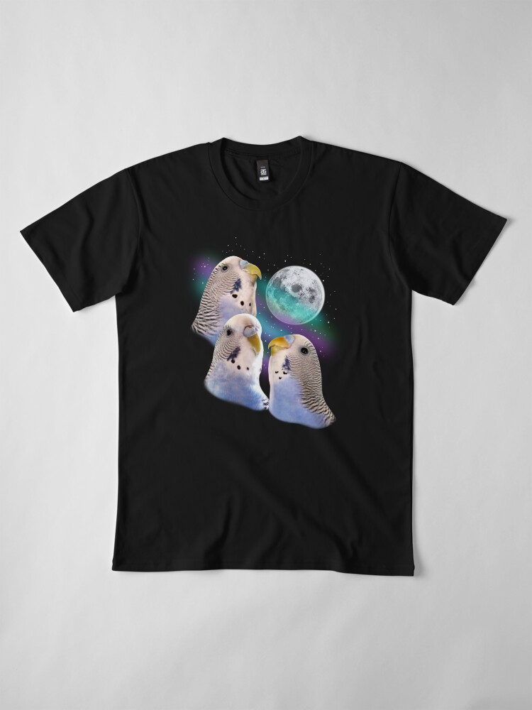 Alternate view of Three Keet Moon Premium T-Shirt