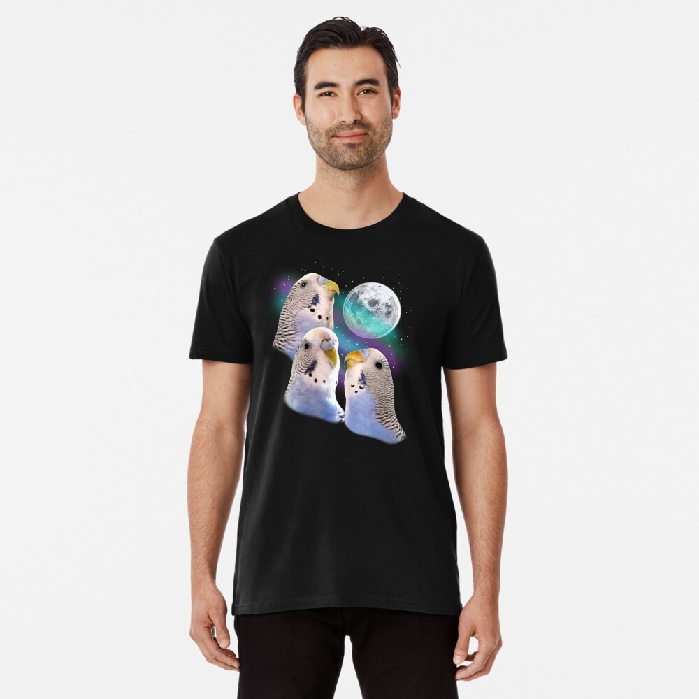 Three Keet Moon Premium T-Shirt