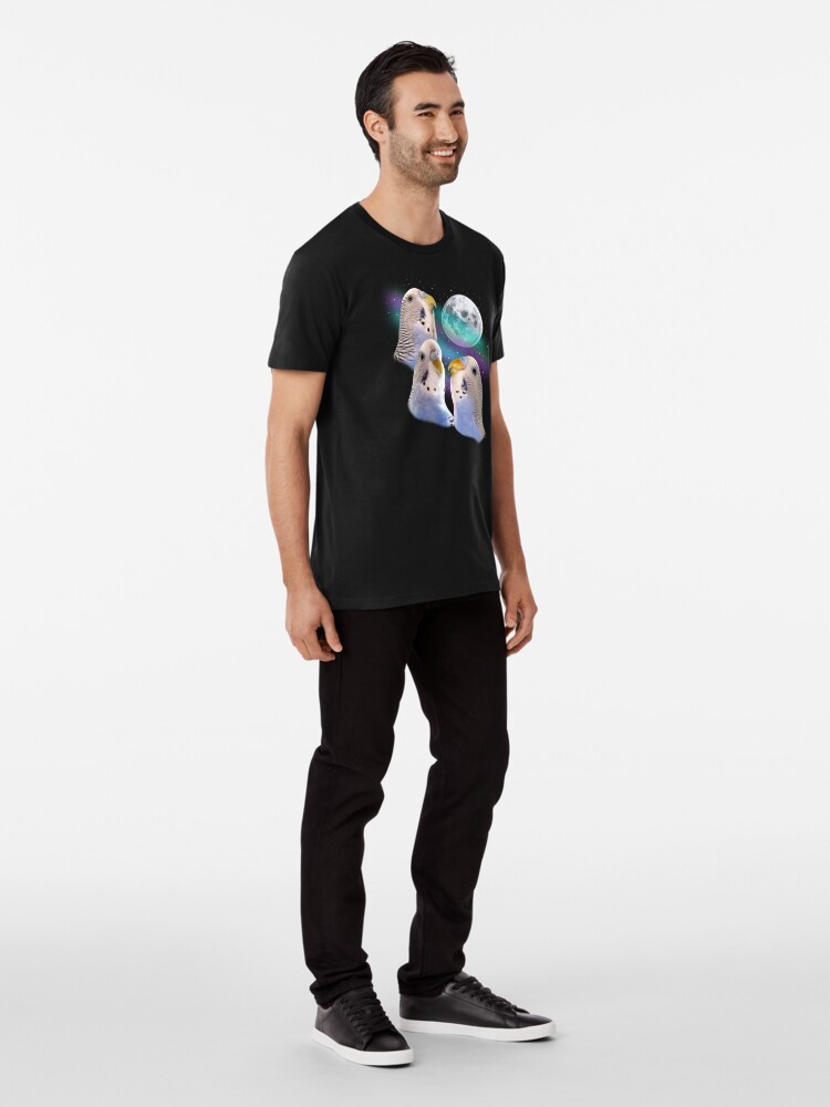 Alternate view of Three Keet Moon Premium T-Shirt