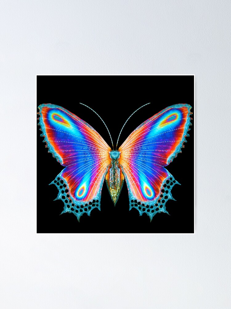 Halsey multicolor sales butterfly hoodie