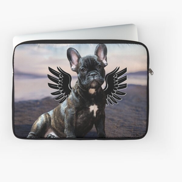 Französische Bulldogge Seestern Laptoptasche