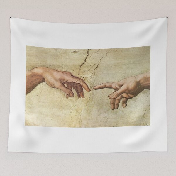 Item preview, The Creation of Adam- Michelangelo  designed and sold by theBibliophile.