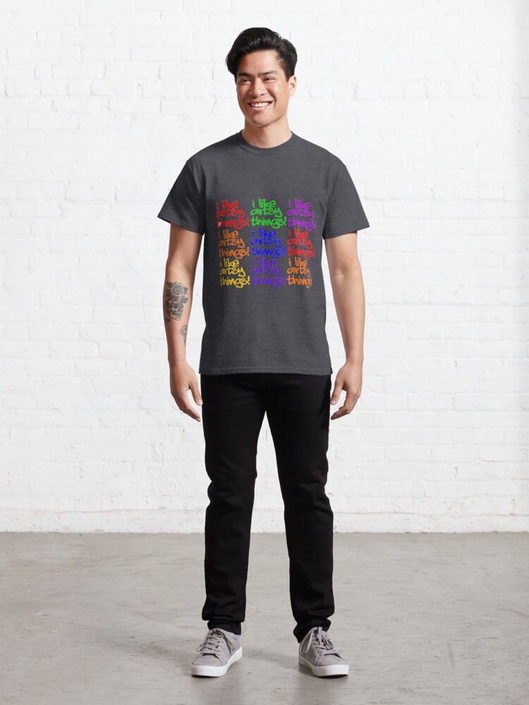 Alternate view of I Like Artsy Things Classic T-Shirt