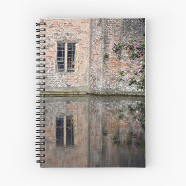 Item preview, Reflections in the moat of the Bishop's Palace, Wells designed and sold by Joanne Emery.