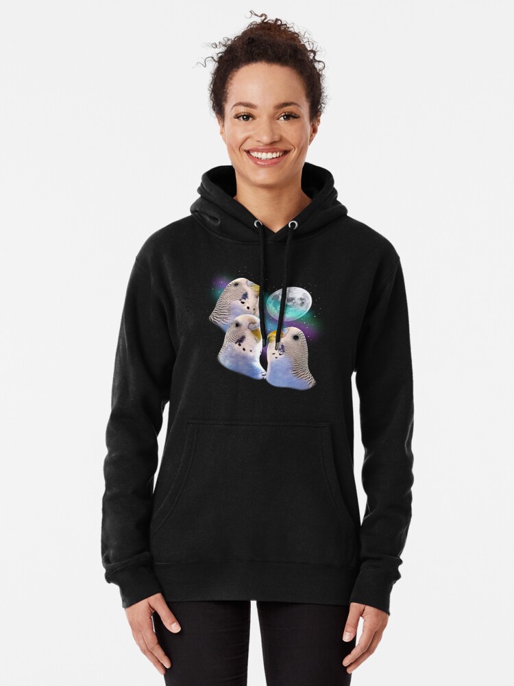 Alternate view of Three Keet Moon Pullover Hoodie
