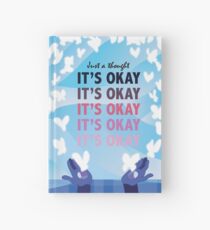 It's Okay Illustrated Quote Hardcover Journal