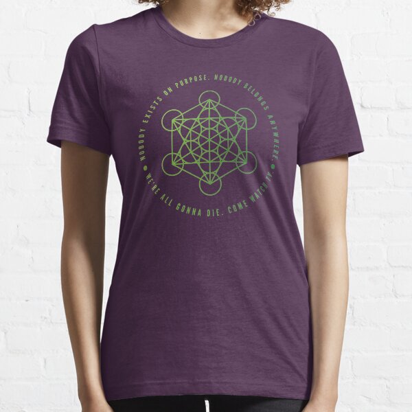 Ricky and Morty - We're all gonna die Essential T-Shirt