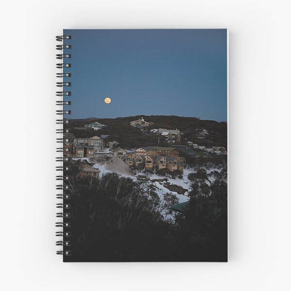 Item preview, Moon Rising as Sun Sets at Mount Buller designed and sold by AndrewWilson.