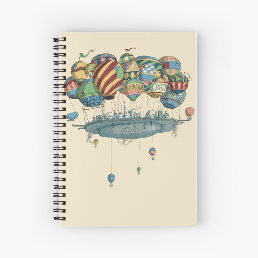 Item preview, Spiral Notebook designed and sold by sketchydoodle.