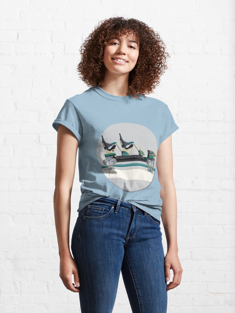 Alternate view of Shambhala Coaster Tshirt - Shambala PortAdventura Classic T-Shirt