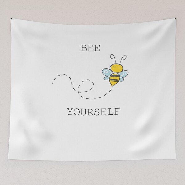 Item preview, Cute Bee Yourself Motivational T-Shirt designed and sold by Joepseudo.
