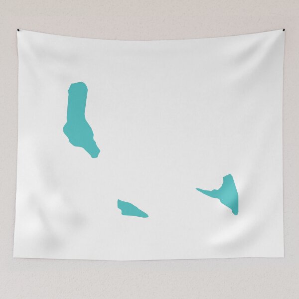 Item preview, Comoros Love in Teal designed and sold by Maren Misner.