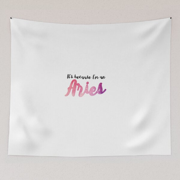 Item preview, Its Because Im An Aries designed and sold by Tiffany S.