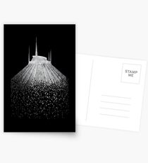 Blast to Space Mountain Postcards