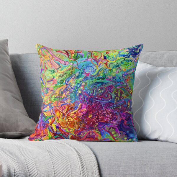 This Page Intentionally Left Blank - Digital Art & Painting Throw Pillow