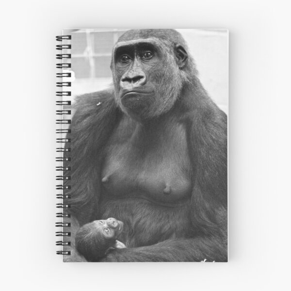 Item preview, Gorilla and baby designed and sold by Sheila Smith.