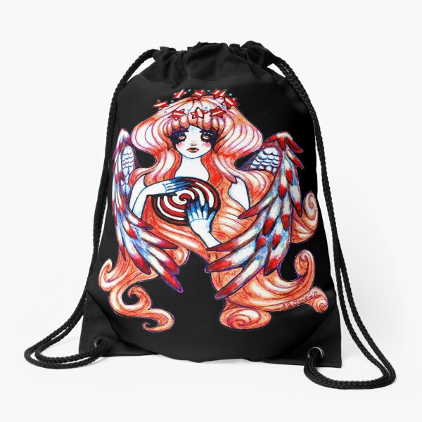 Angel Of The Stars 1 image by Stephanie Ann Garcia Drawstring Bag