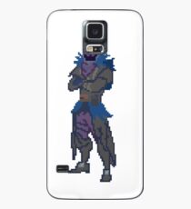 Funda/vinilo para Samsung Galaxy 8 Bit Raven