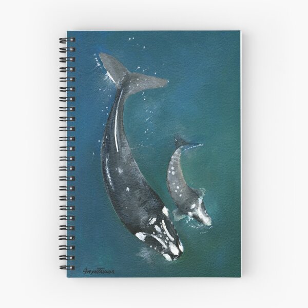 Item preview, Mum & Baby Southern Right Whales designed and sold by gwyntay.