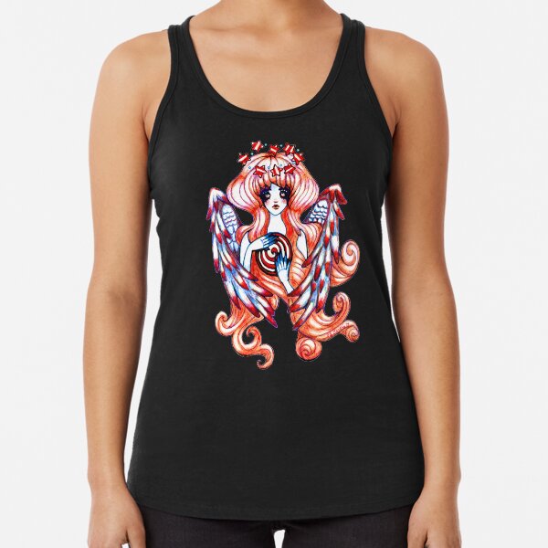 Angel Of The Stars 1 image by Stephanie Ann Garcia Racerback Tank Top