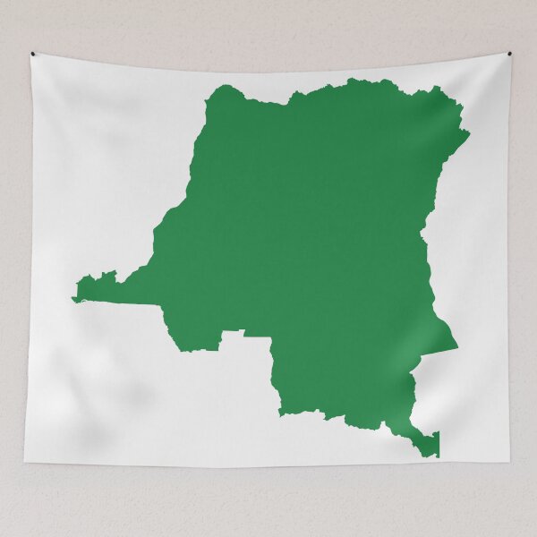 Item preview, Democratic Republic of the Congo Love in Green designed and sold by Maren Misner.