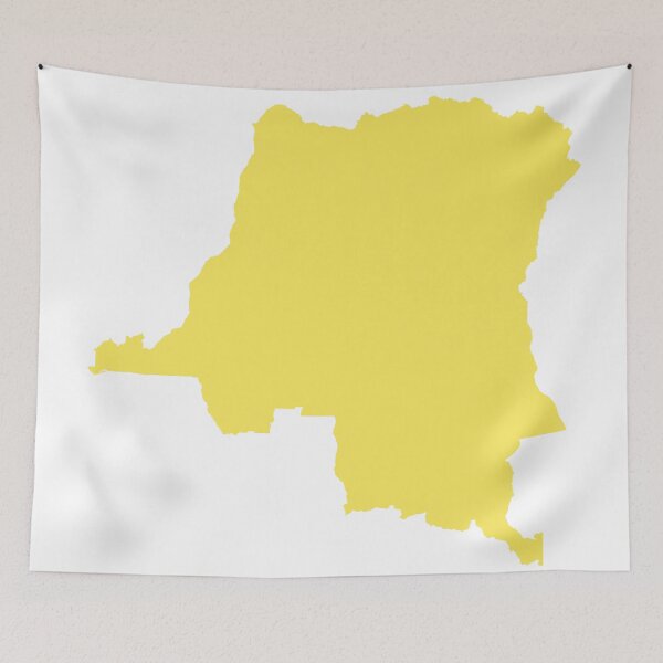 Item preview, Democratic Republic of the Congo Love in Lemon Yellow designed and sold by Maren Misner.