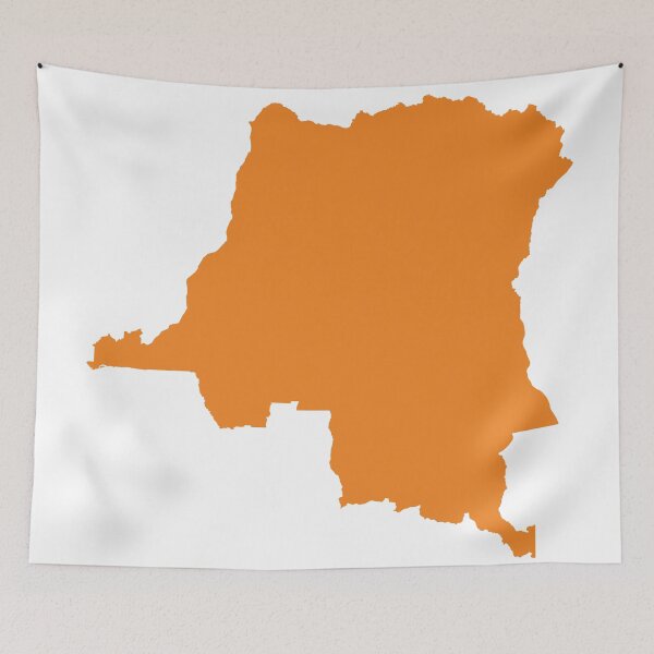 Item preview, Democratic Republic of the Congo Love in Orange designed and sold by Maren Misner.