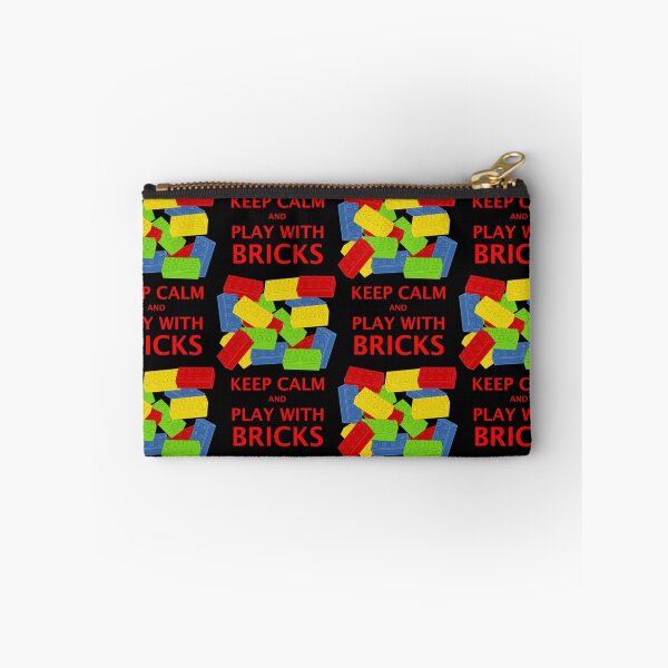 Item preview, KEEP CALM AND PLAY WITH BRICKS designed and sold by ChilleeW.
