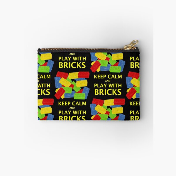 Item preview, KEEP CALM AND PLAY WITH BRICKS designed and sold by ChilleeW.