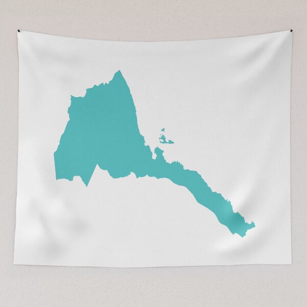 Item preview, Eritrea Love in Teal designed and sold by Maren Misner.