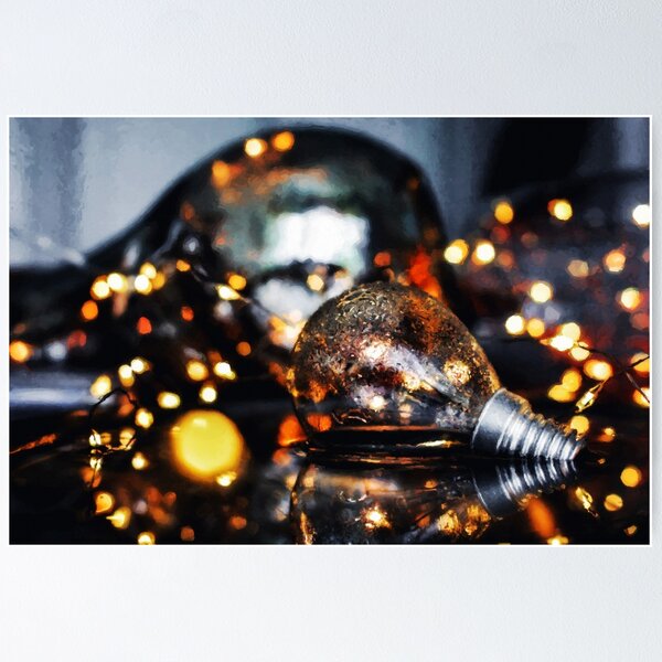 Item preview, Wet Lightbulb, Digital Painting designed and sold by Jarrod Vandenberg.