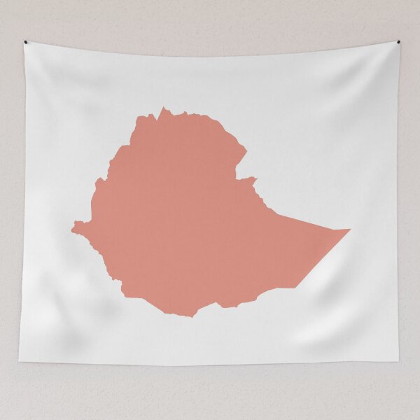 Item preview, Ethiopia Love in Coral designed and sold by Maren Misner.