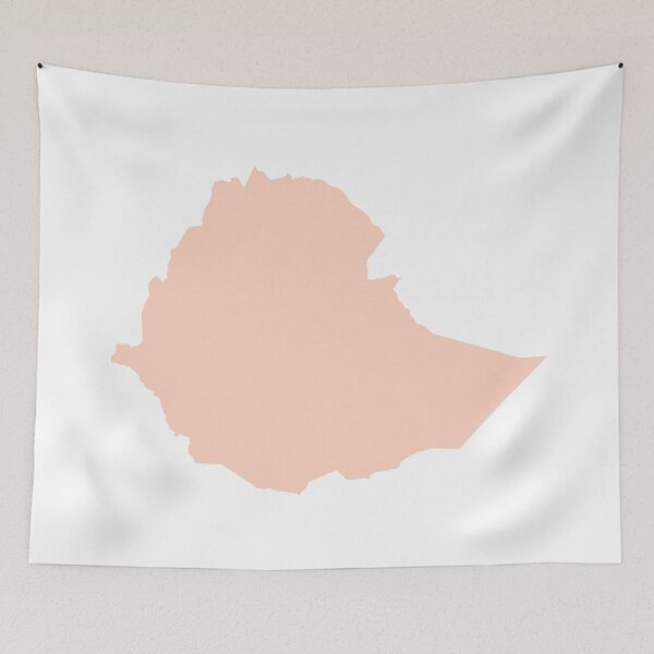 Item preview, Ethiopia Love in Peach designed and sold by Maren Misner.