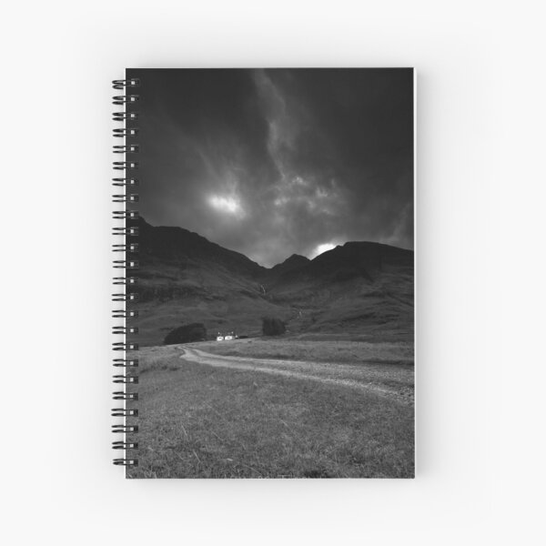 Twin cottages Spiral Notebook