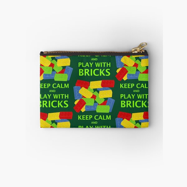 Item preview, KEEP CALM AND PLAY WITH BRICKS designed and sold by ChilleeW.