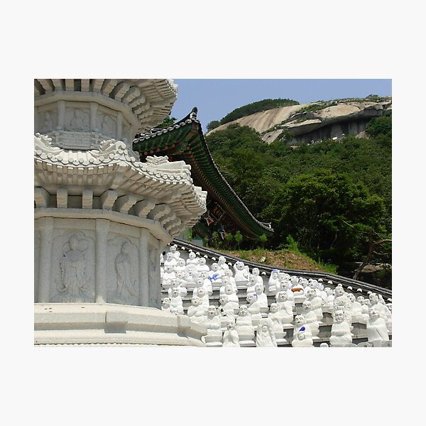 Bumunsa Temple, South Korea Photographic Print