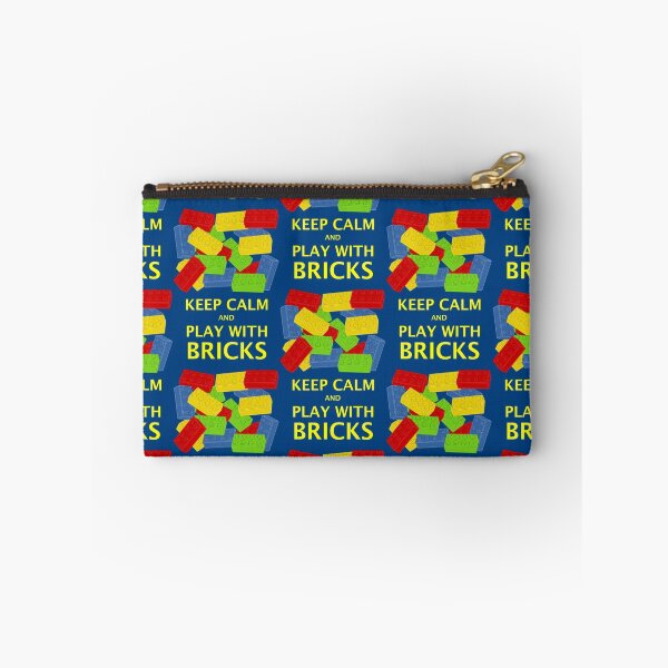 Item preview, KEEP CALM AND PLAY WITH BRICKS designed and sold by ChilleeW.