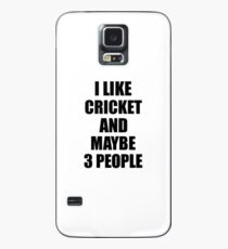 CRICKET Lover Funny Gift Idea I Like Hobby Case/Skin for Samsung Galaxy