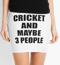 CRICKET Lover Funny Gift Idea I Like Hobby Mini Skirt